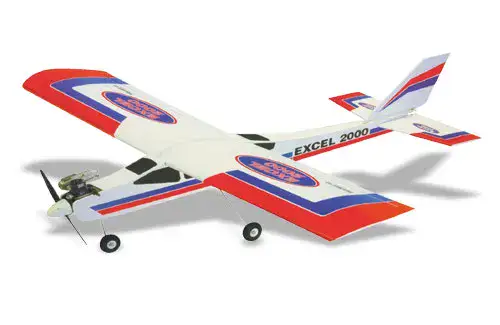 טיסן חשמלי EXCEL 2000 ARF קומפלט כנף עלית ( 155 ס"מ מוטות כנפים ) תוצרת חברת BLACK HORSE