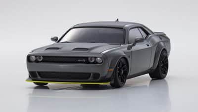 32621G-MINI-Z AWD DODGE CHALLENGER SRT HELLCAT REDEYE Destroyer Gray-1F