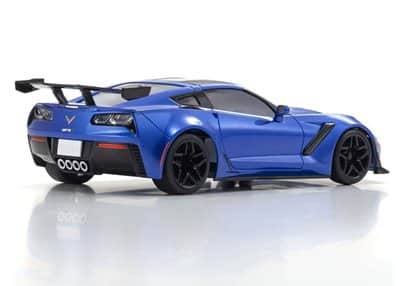 32334BL-MINI-Z RWD Series Ready Set Chevrolet Corvette ZR1 Elkhart Lake Blue Metallic (with LED) -3f