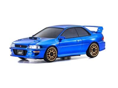 MZP457CBL-ASC MA020N SUBARU Impreza 22B-STi Version Chrome Blue Kyosho 60th Anniversary -3