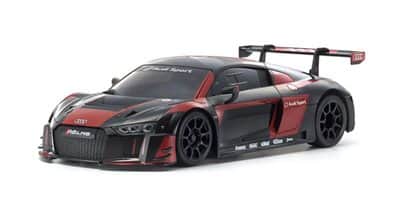 32344BKR-MINI-Z RWD Series Ready Set Audi R8 LMS 2016 Black-Red -2