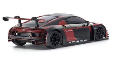 32344BKR-MINI-Z RWD Series Ready Set Audi R8 LMS 2016 Black-Red -3