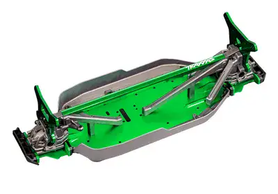 טרקסס סלאג' בלטד החדשה 1/8 הנעה 4X4 אדומה בראשלס מוכן לנסיעה