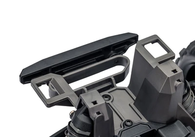 טרקסס מיני מאקסס מוכנה לנסיעה - בראשלס 4X4 בגודל 1/16 בצבע כחול