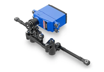 טרקסס מיני מאקסס מוכנה לנסיעה - בראשלס 4X4 בגודל 1/16 בצבע כחול