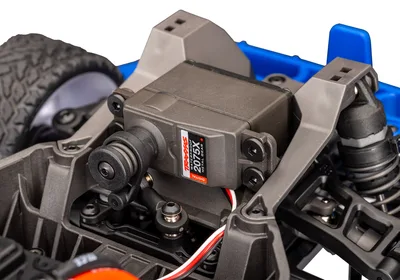 טרקסס מיני ראלי דגם פורד RS200 לבנה/כחולה מוכנה לנסיעה