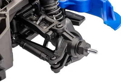 טרקסס מיני ראלי דגם פורד RS200 לבנה/כחולה מוכנה לנסיעה