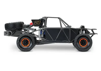 טרקסס UDR 4X4 1/7 החדשה דזרט רייסר 6S בראשלס כתומה כולל תאורה