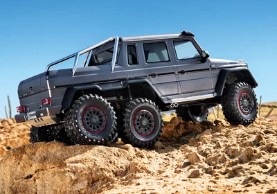 זחלן טרקסס TRX-6 6X6 דגם מרצדס G63 AMG כסופה עם תאורה מוכן לנסיעה
