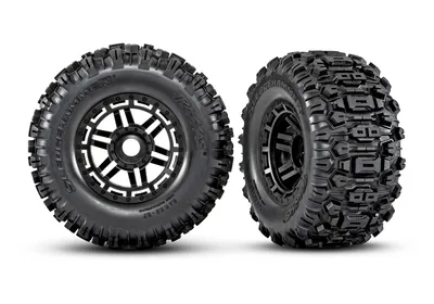 טרקסס מאקסס בראשלס 4X4 בצבע אדום/שחור WideMAXX מוכן לנסיעה