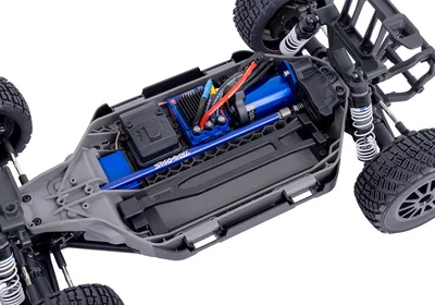 טרקסס רכב ראלי 1/10 דגם פורד פיסטה ST בראשלס VXL בצבע כתום מוכנה לנסיעה