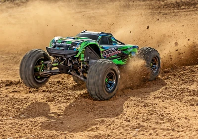 טרקסס מאקסס אולטימט בראשלס 4X4 ירוקה מוכן לנסיעה