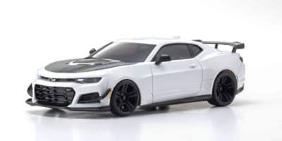MINI-Z RWD CHEVROLET® CAMARO® ZL1™ 1LE Summit White Readyset 32339W -2