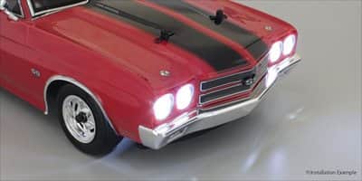 LED Light Unit (Φ5-4 Bulbs-L=400-Clear) 97054-4B -2